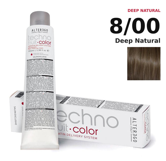 Alter Ego Italy Technofruit Color 8/00 Deep Natural hair color