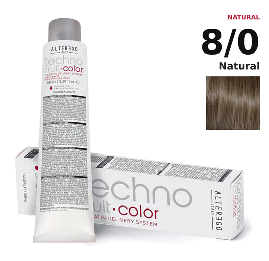 Alter Ego Italy Technofruit Color 8/0 Natural hair color
