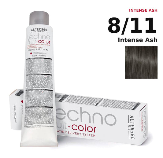 Alter Ego Italy Technofruit Color 8/11 Intense Ash hair color