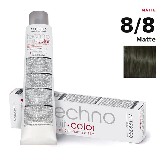 Alter Ego Italy Technofruit Color 8/8 Matte hair color