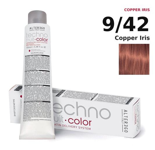 Alter Ego Italy Technofruit Color 9/42 Copper Iris hair color