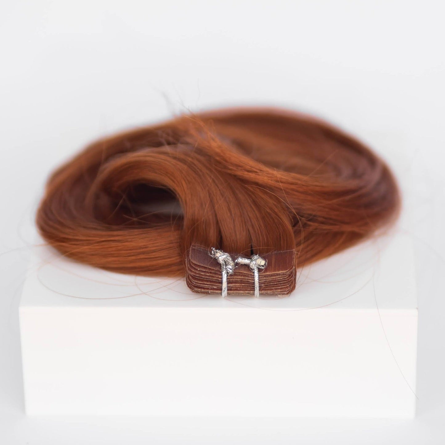 Tape-In 18" 50g Single Donor Virgin - #570 Sunset (aka Pumpkin Spice)