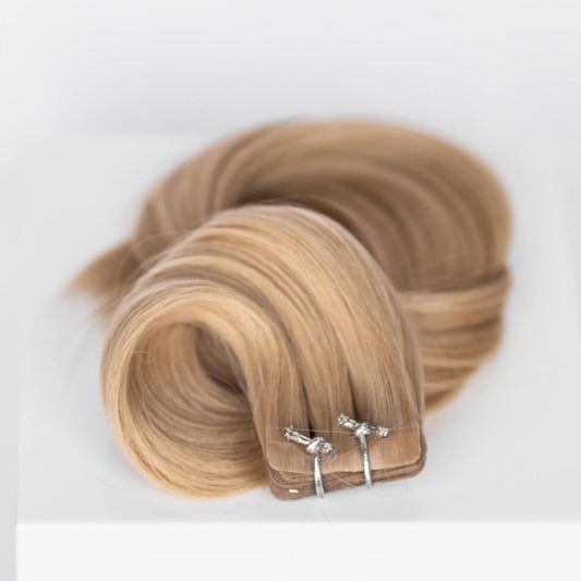 Tape-In 18" 50g Professional Hair Extensions - #17 Chardonnay Blonde (aka Dirty Ash Blonde)