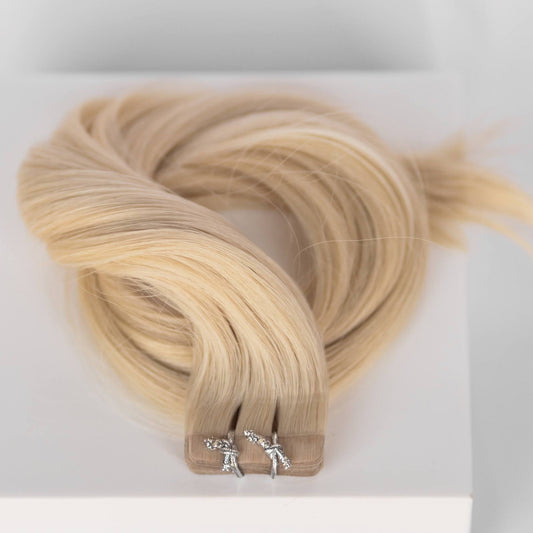 Tape-In 22" 50g Single Donor Virgin - #60 Classic Blonde