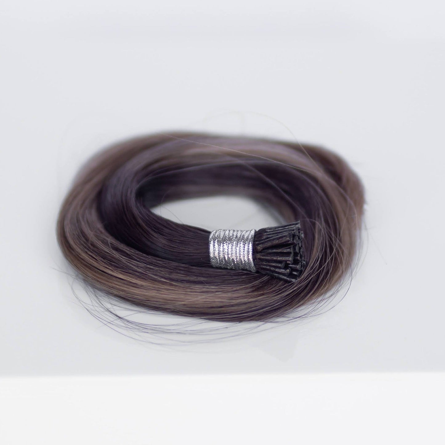 I-Tip 16" 25g Professional Hair Extensions - #8 Whiskey Brown (aka Ash Brown)