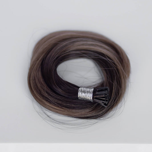 I-Tip 22" 25g Professional Hair Extensions - #8 Whisky Brown (aka Ash Brown)