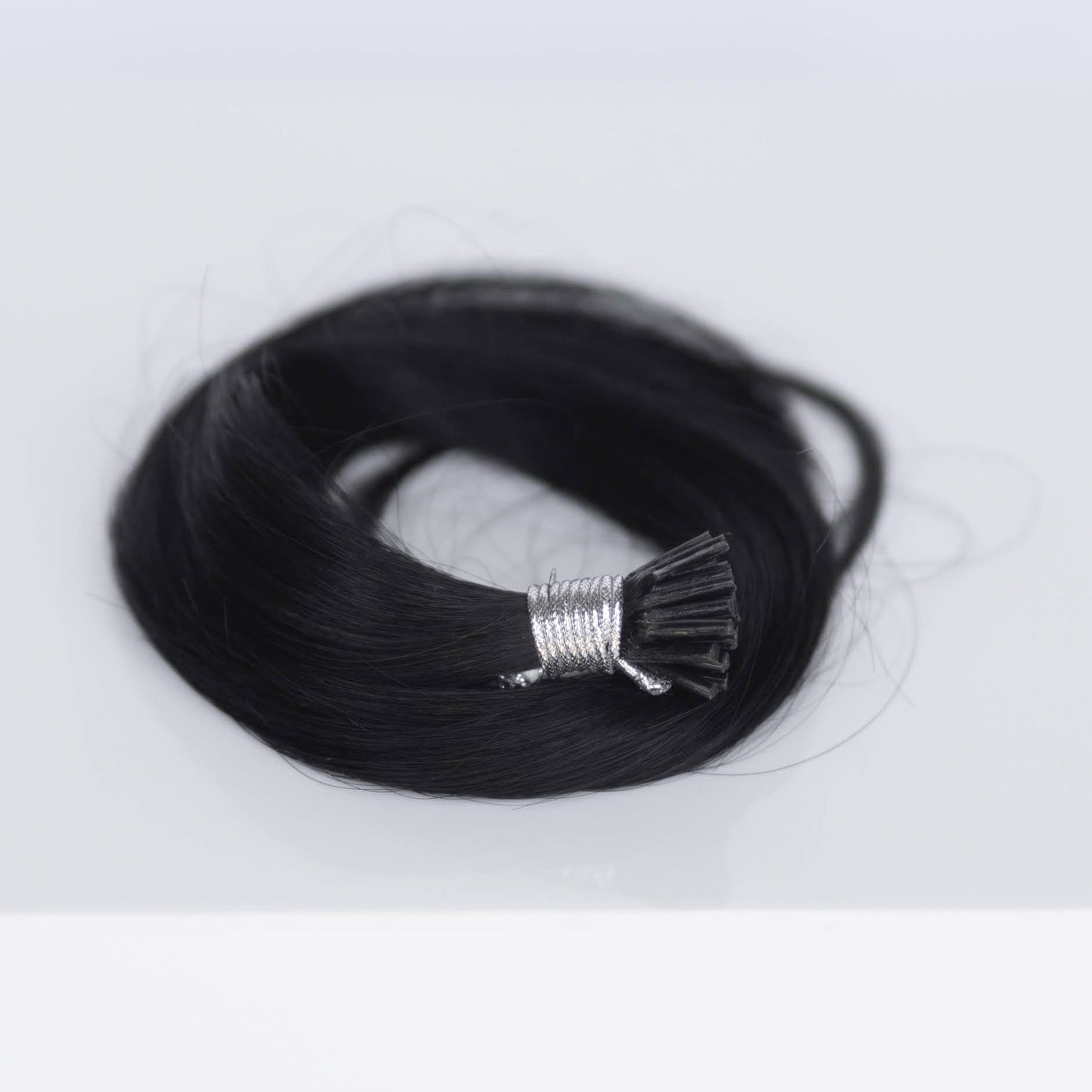 I-Tip 18" 25g Professional Hair Extensions - #1 Noir (aka Jet Black)