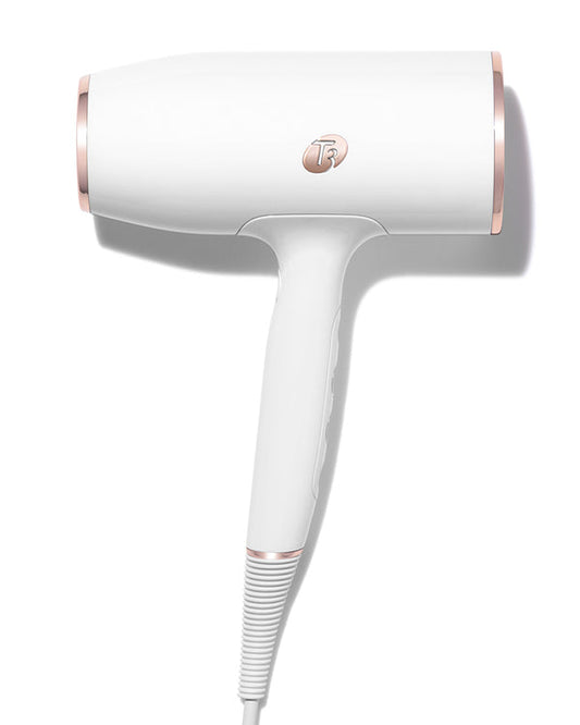 T3 AireLuxe Hair Dryer - White & Rose Gold with Brushes