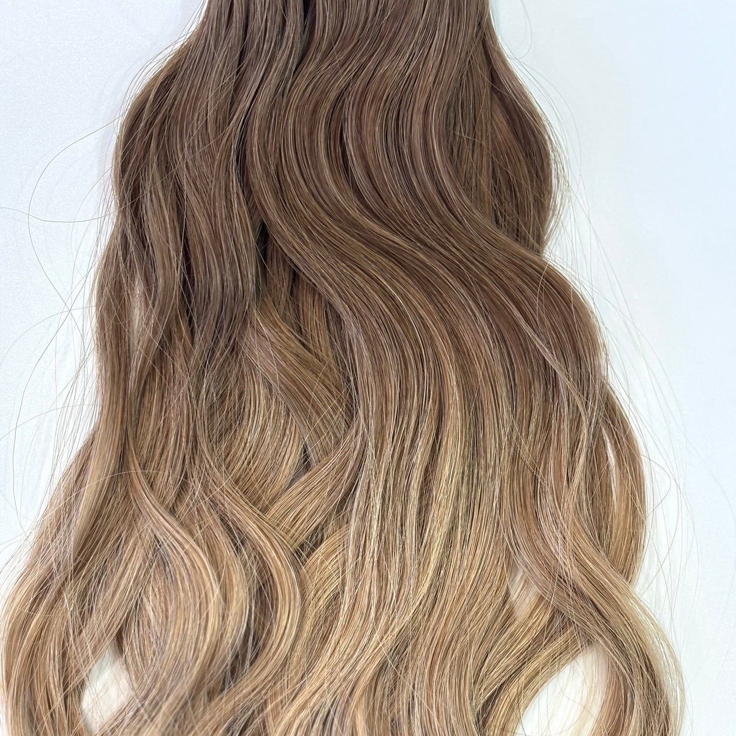 Butterfly Weft 20" 60g 50/50 Pro Blend - WAVE Texture - #007 Toasted Blonde by Garyn Santos