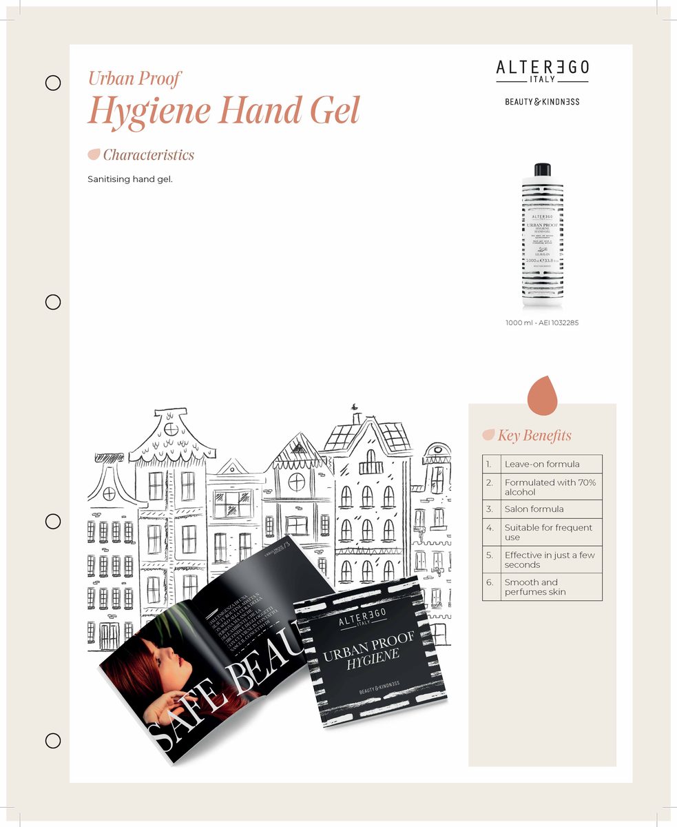Alter Ego Italy Urban Proof — Hygiene Hand Emulsion / 250 ML / 5.07 oz