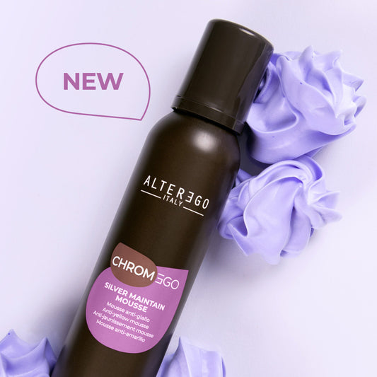 Alter Ego Italy ChromEgo — Silver Maintain Mousse / 200 ML / 6.76 oz — current manufacturer product photo — SKU 1032730