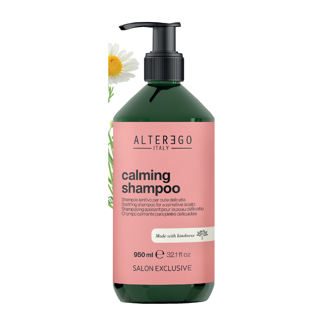 Alter Ego Italy — master care calming shampoo 950 — genuine product photo extracted from original manufacturer brochure