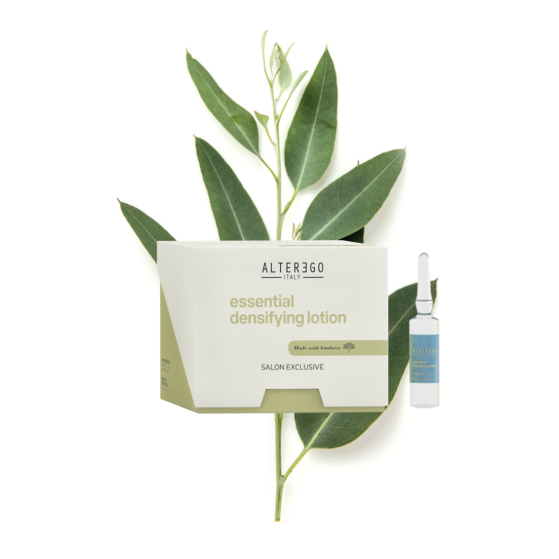Alter Ego Italy — master care essential densifying lotion — genuine product photo extracted from original manufacturer brochure