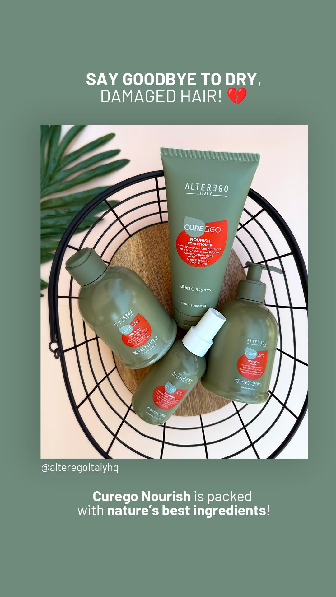CurEgo Nourish packed with natures best ingredients user generated content