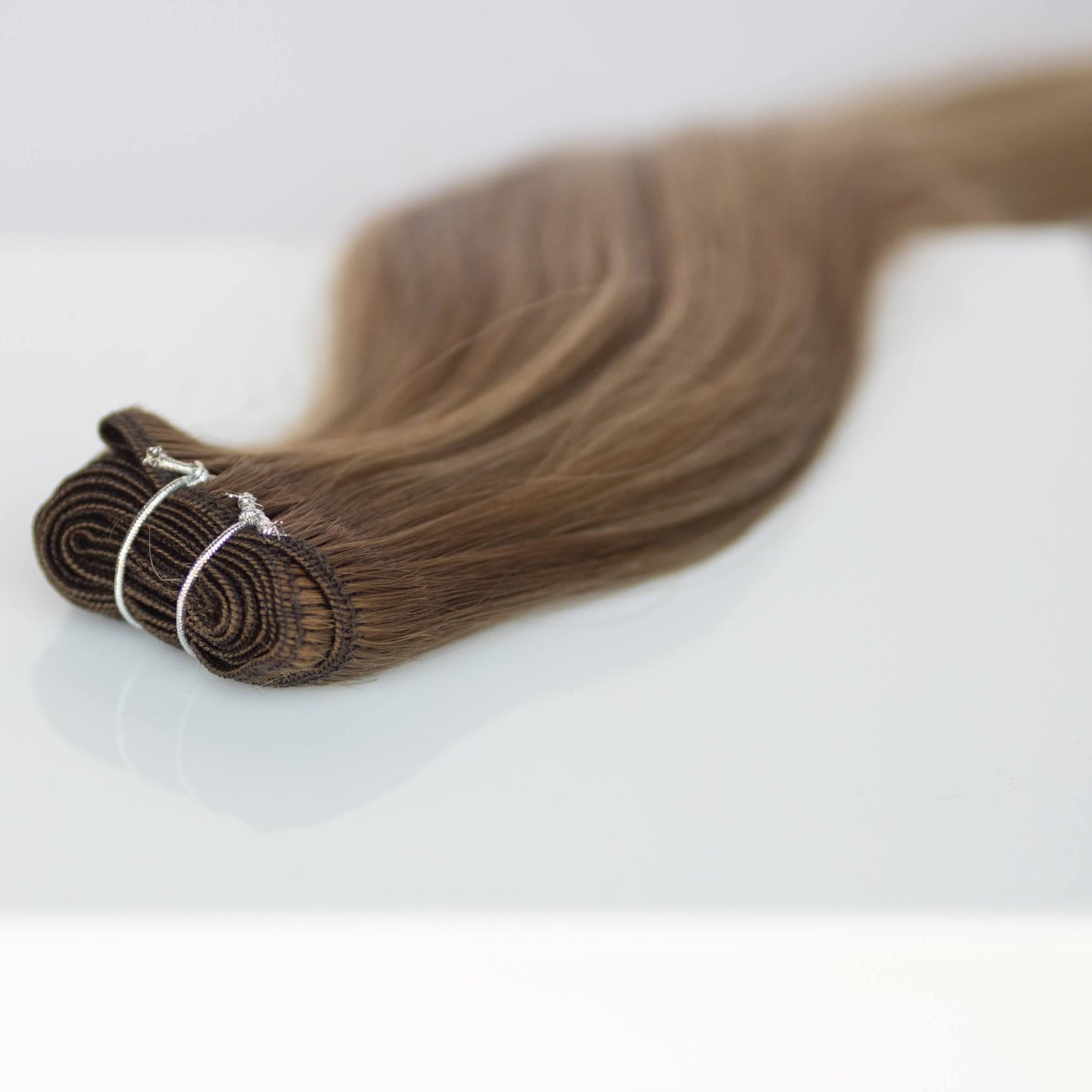 Machine-Tied Weft 24" 170g Pro Blend Hair Extensions - #007 Toasted Blonde by Garyn Santos