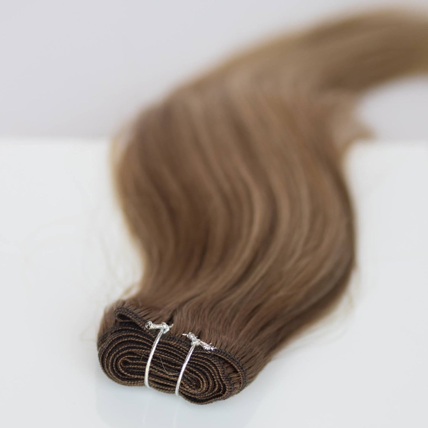 Machine-Tied Weft 22" 160g Pro Blend Hair Extensions - #007 Toasted Blonde by Garyn Santos