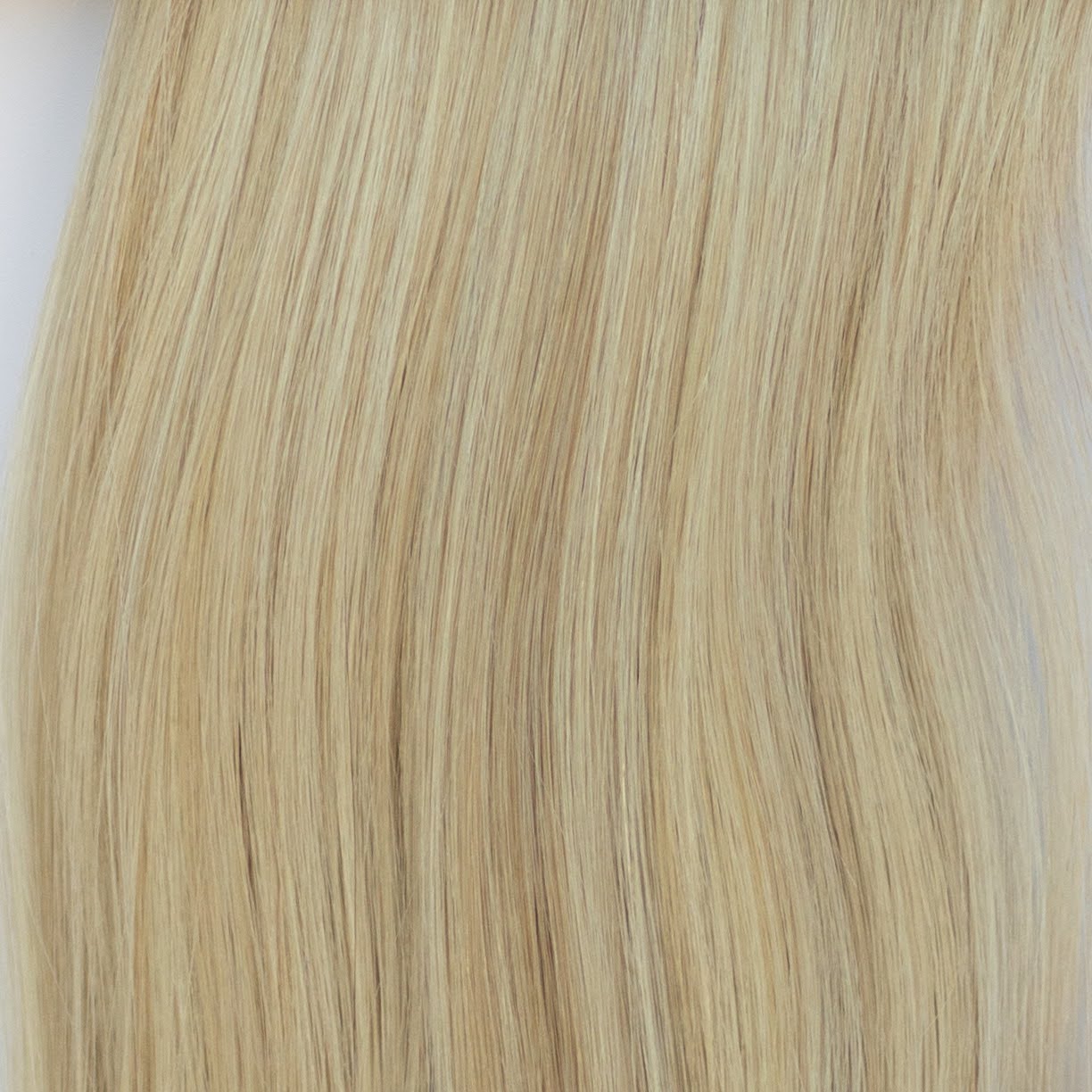 Machine-Tied Weft 16" 120g Pro Blend Hair Extensions - #80/18/46 Summer Blonde (aka Piano Key White Truffle)