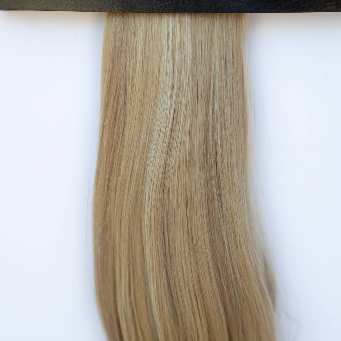 Machine-Tied Weft 22" 160g Pro Blend Hair Extensions - #6/18 Sea Salt & Caramel (aka Highlight Hot Toffee Blonde)