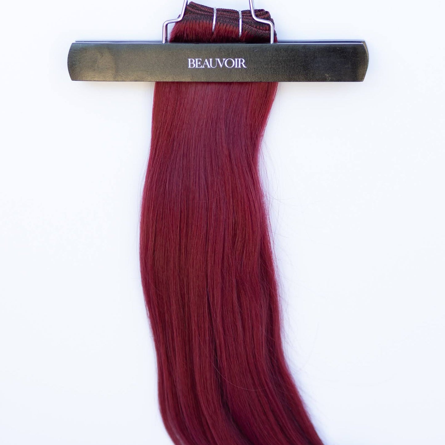 Machine-Tied Weft 16" 120g Pro Blend - #555 Akako by Martha Nicola