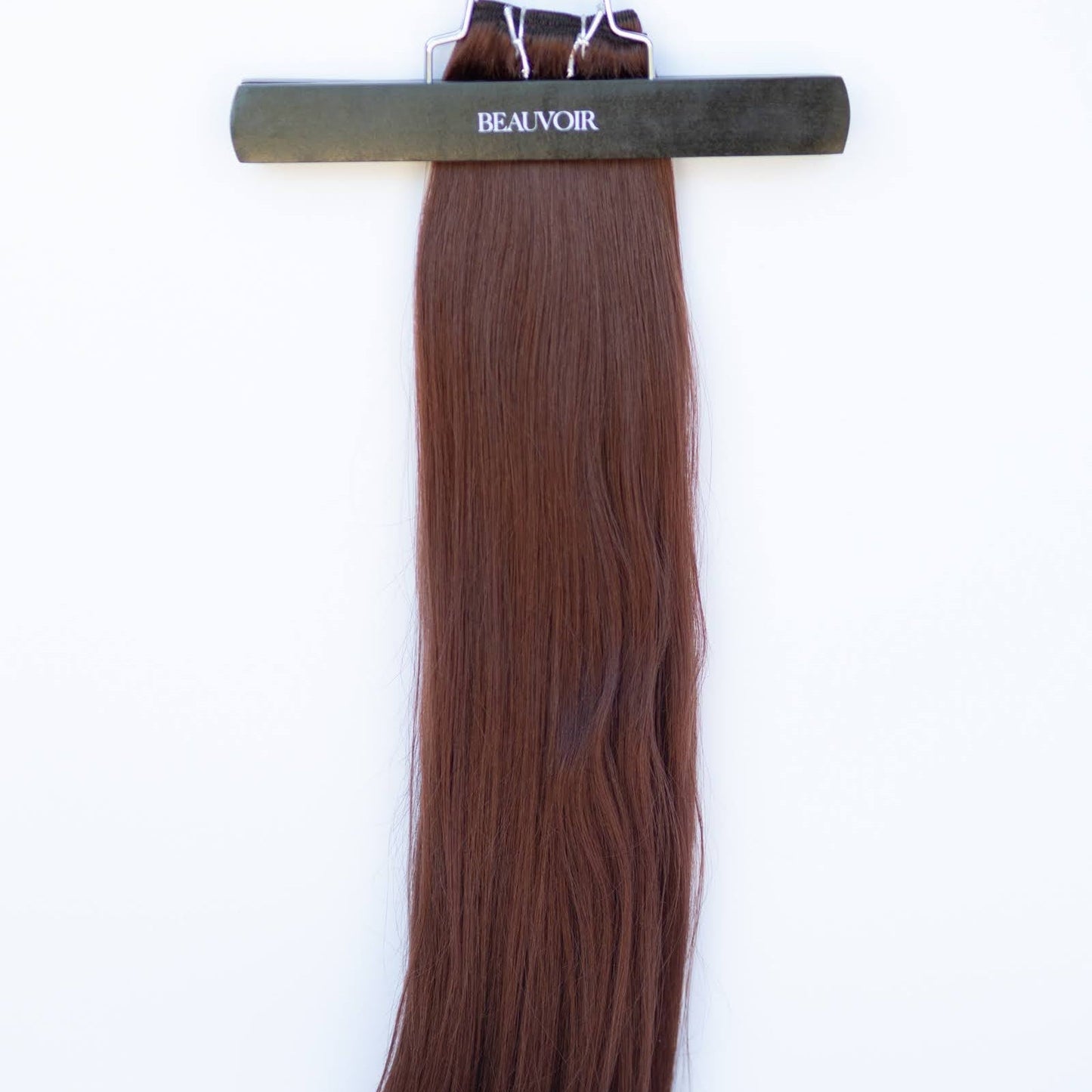 Machine-Tied Weft 16" 120g Pro Blend Hair Extensions - #550 Rouge (aka Cinnamon Mocha)
