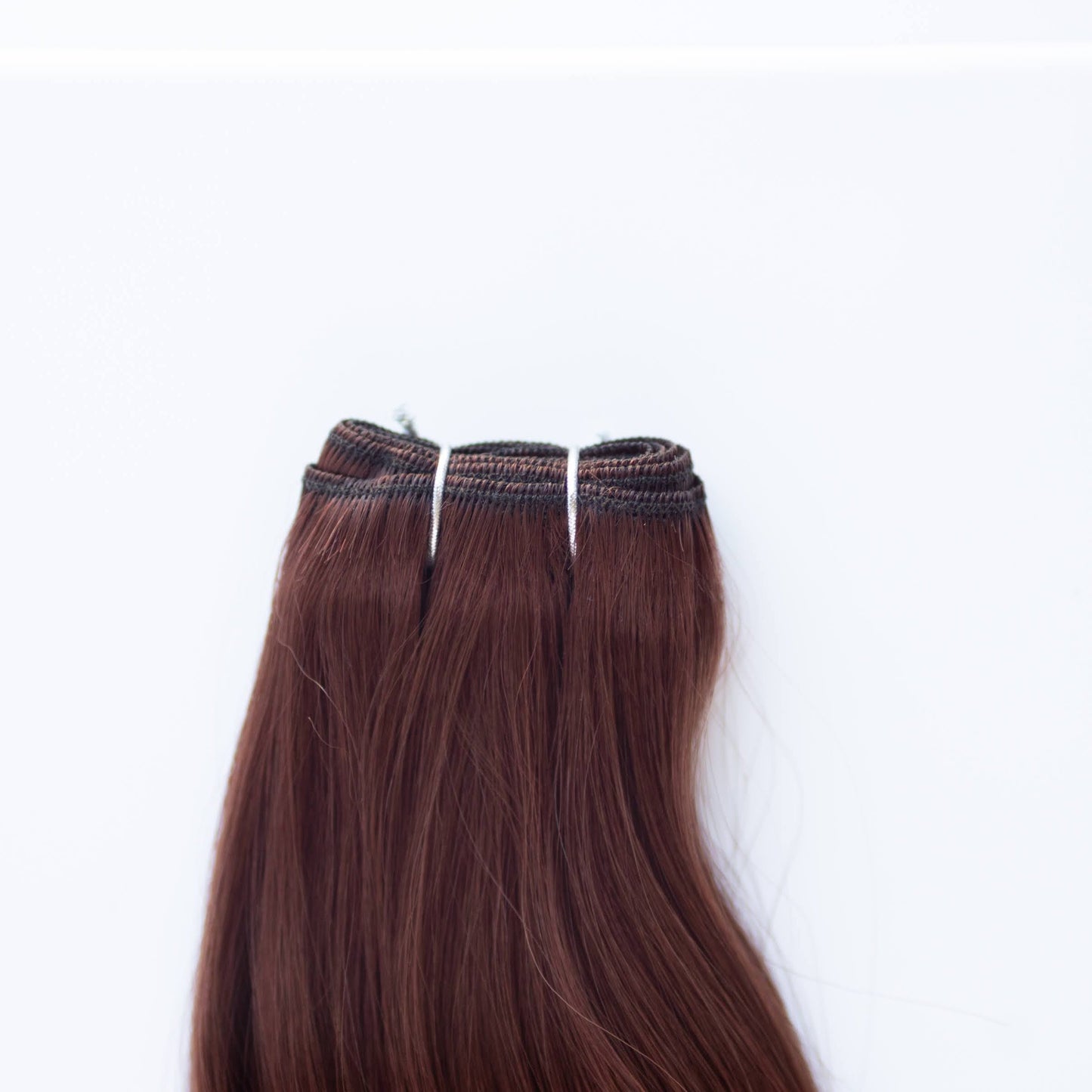 Machine-Tied Weft 20" 145g Pro Blend Hair Extensions - #550 Rouge (aka Cinnamon Mocha)