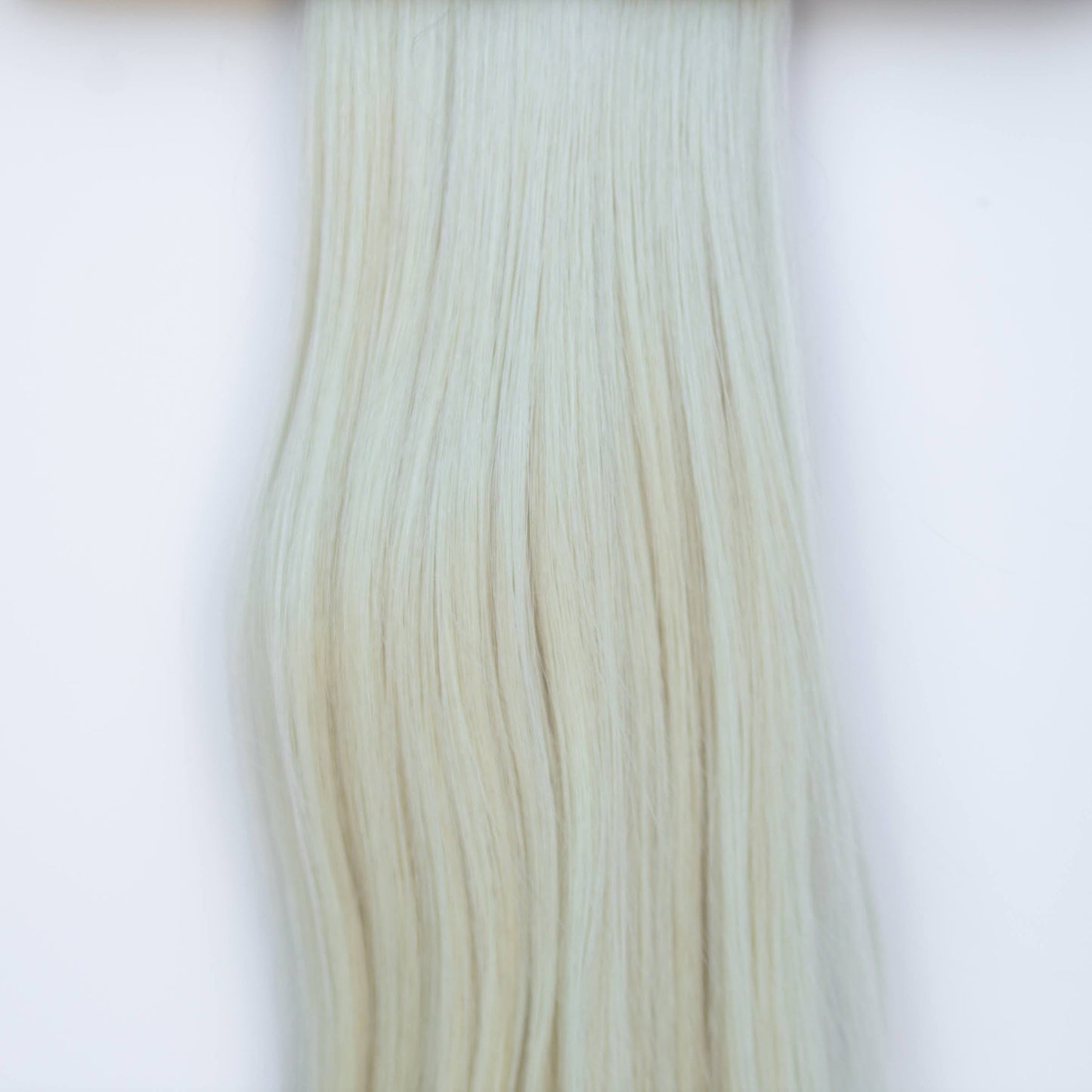 Machine-Tied Weft 22" 160g Pro Blend Hair Extensions - #80 Hollywood Blonde (aka White Blonde)