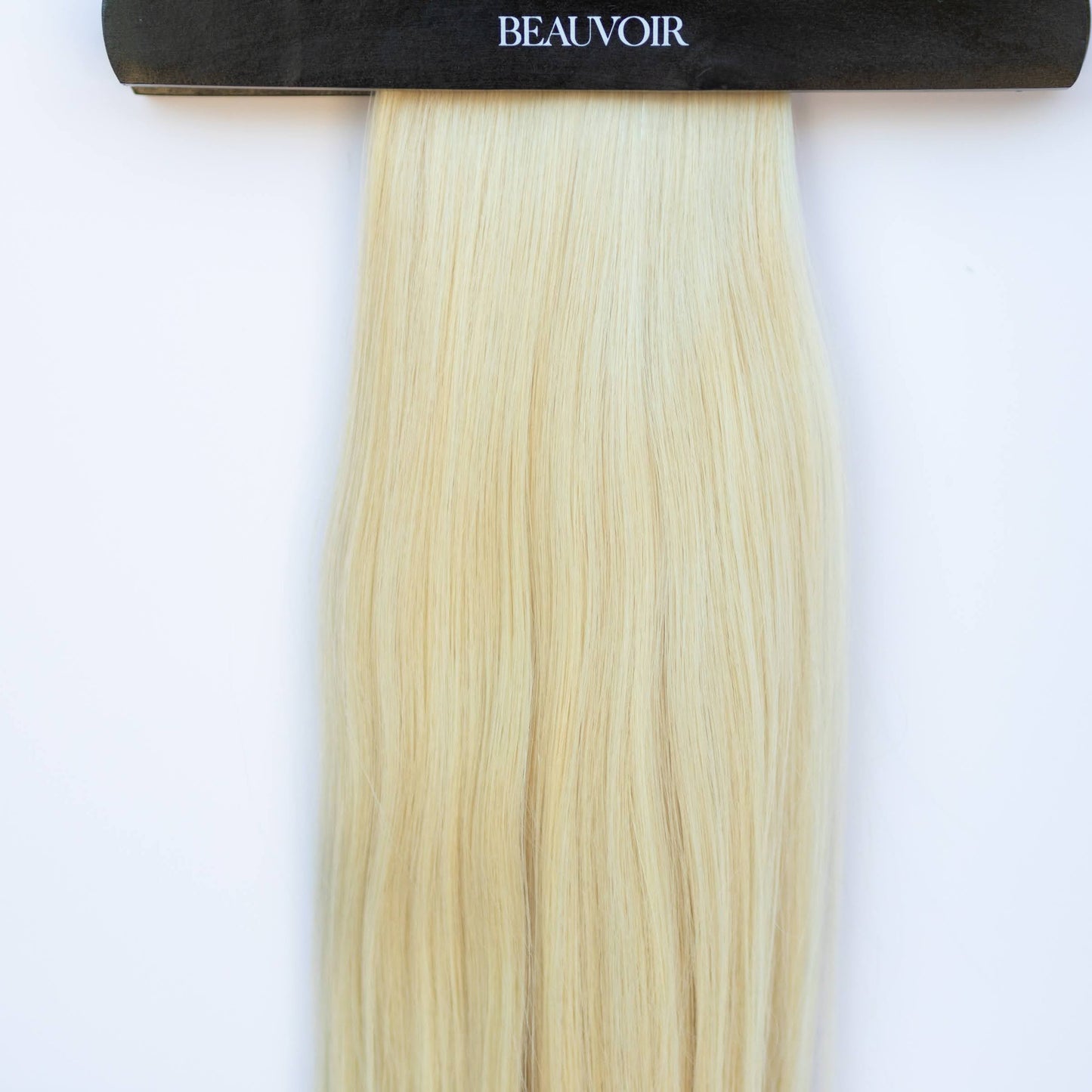 Machine-Tied Weft 28" 180g Pro Blend Hair Extensions - #60 Classic Blonde (aka Ash Blonde)