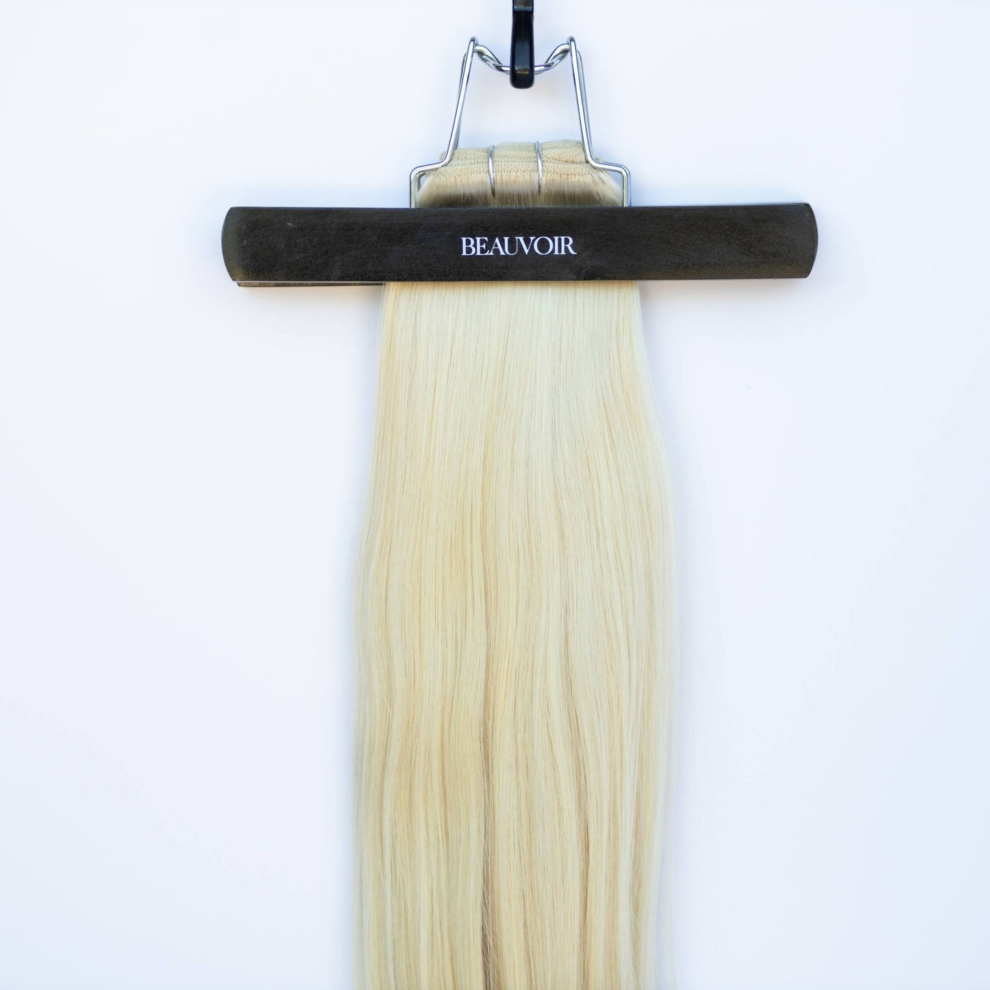 Machine-Tied Weft 22" 160g Pro Blend Hair Extensions - #60 Classic Blonde (aka Ash Blonde)