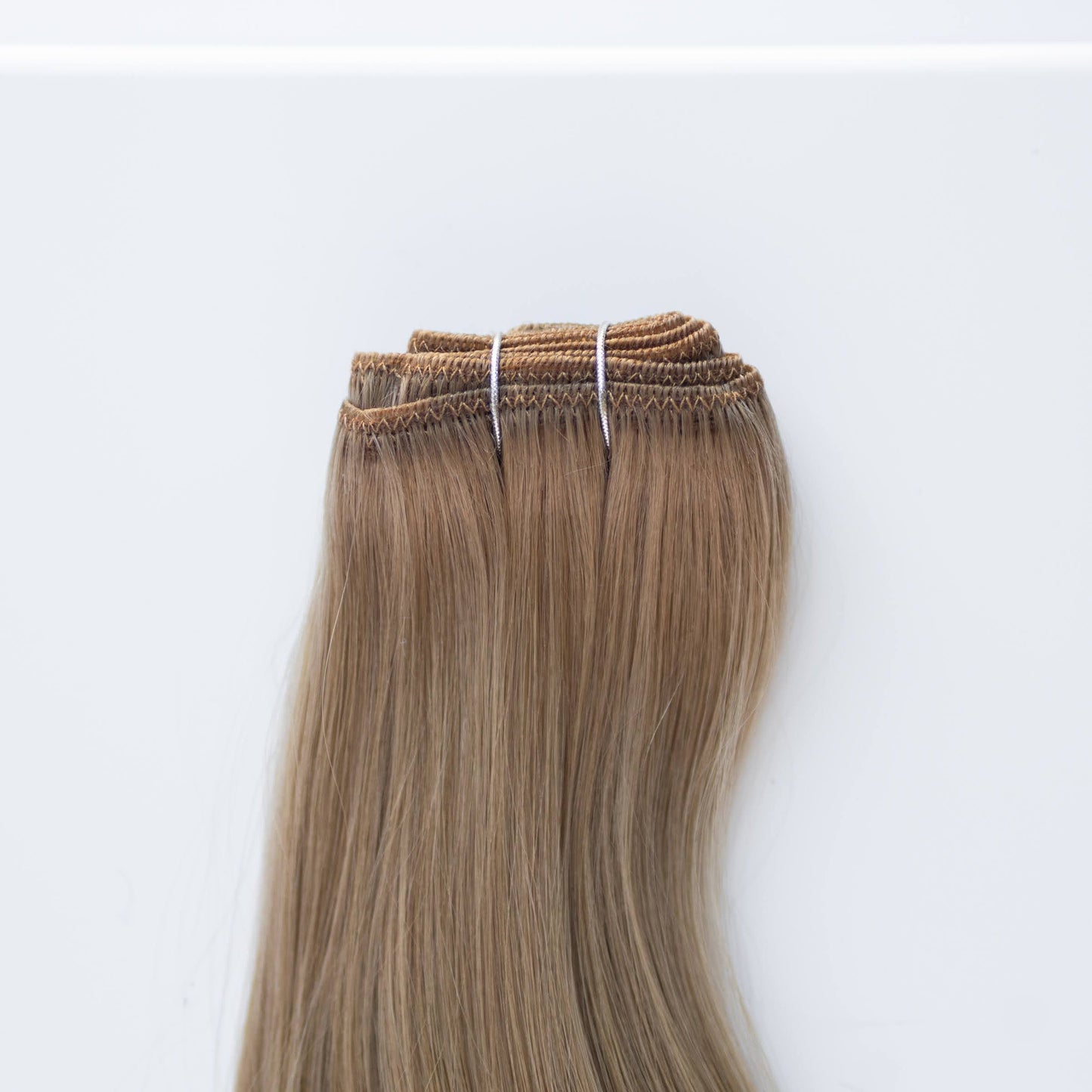 Machine-Tied Weft 24" 170g Pro Blend Hair Extensions - #18 Dirty Blonde