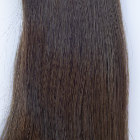 Machine-Tied Weft 16" 120g Pro Blend Hair Extensions - #2 Dark Chocolate (aka Dark Brown)