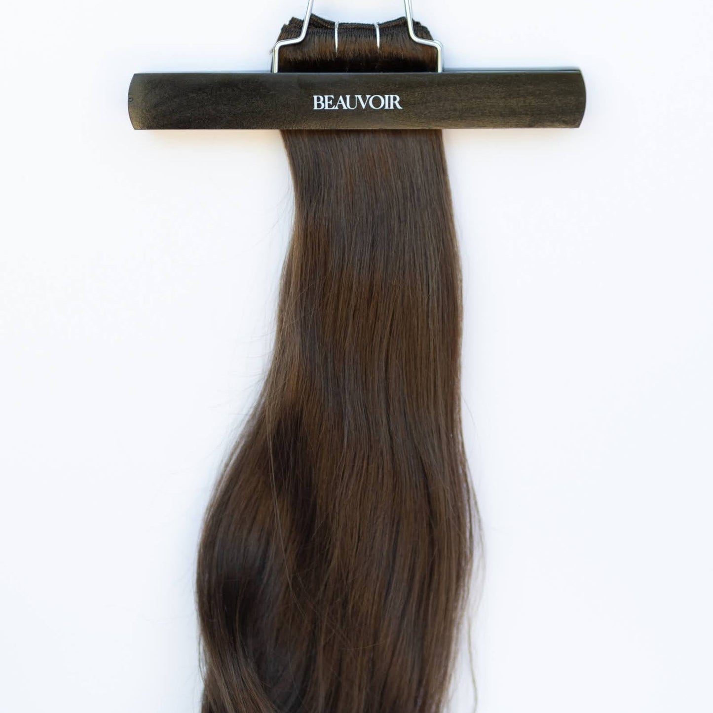 Machine-Tied Weft 20" 145g Pro Blend Hair Extensions - #2 Dark Chocolate (aka Dark Brown)