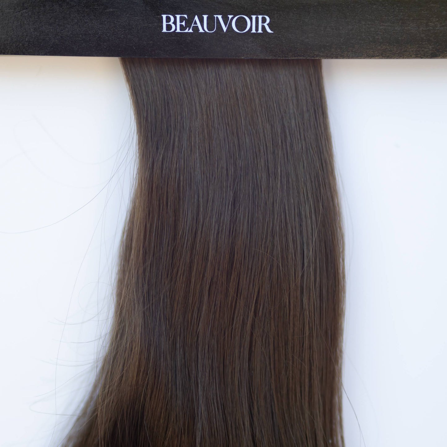 Machine-Tied Weft 16" 120g Pro Blend Hair Extensions - #2 Dark Chocolate (aka Dark Brown)
