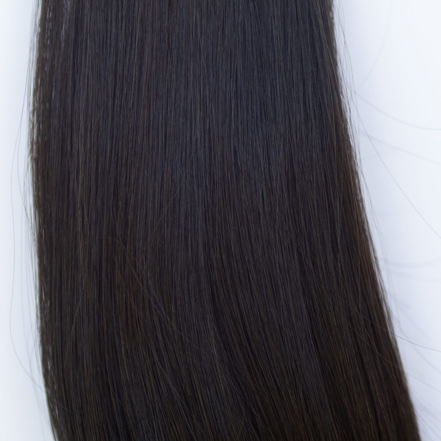 Machine-Tied Weft 16" 120g Pro Blend Hair Extensions - #1C Espresso Brown (aka Mocha Brown)