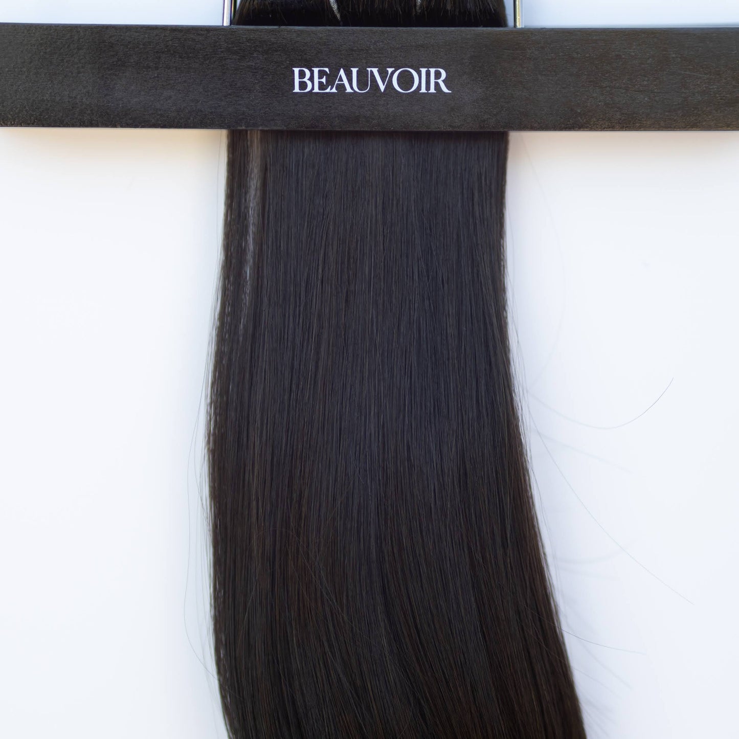 Machine-Tied Weft 16" 120g Pro Blend Hair Extensions - #1C Espresso Brown (aka Mocha Brown)