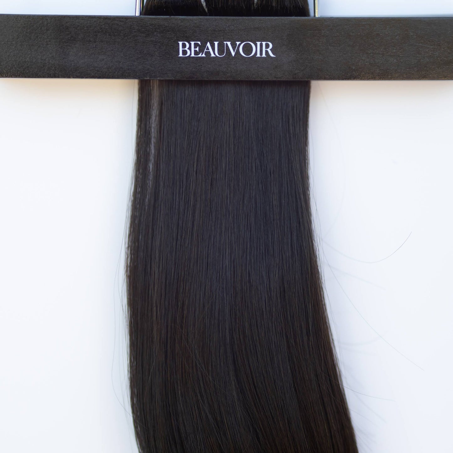 Machine-Tied Weft 20" 145g Pro Blend Hair Extensions -  #1C Espresso Brown (aka Mocha Brown)