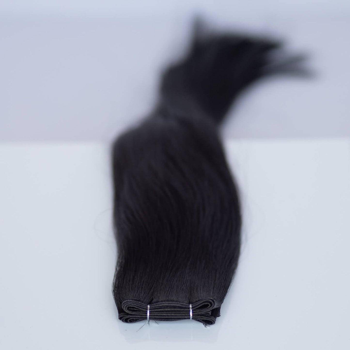 Genius (Micro) Weft 18" 68g Pro Blend - #1 Noir (aka Jet Black)