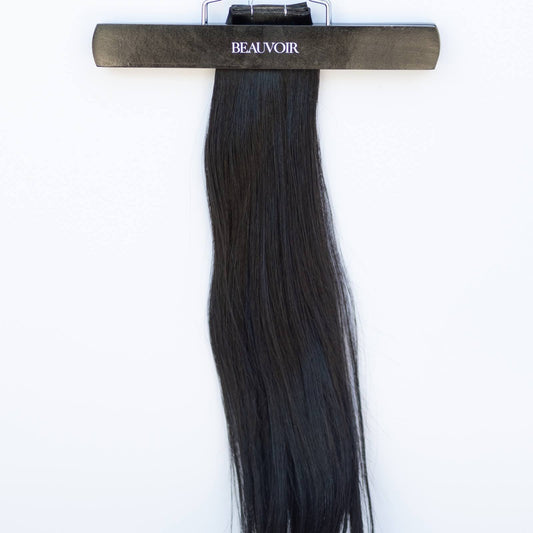Genius (Micro) Weft 16" 60g Pro Blend - #1B Midnight (aka Off Black)