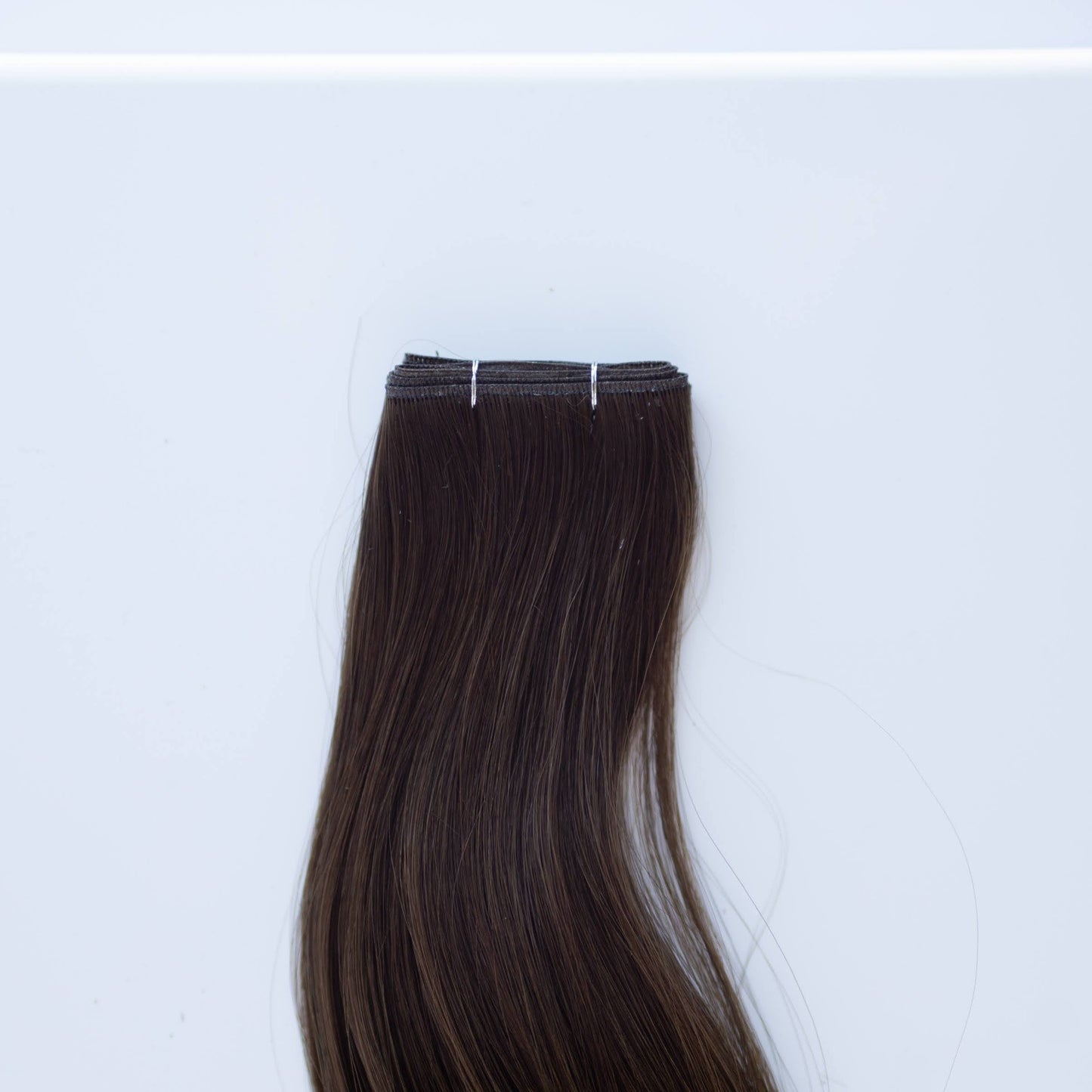 Genius (Micro) Weft 16" 60g Pro Blend Hair Extensions - #2 Dark Chocolate (aka Dark Brown)