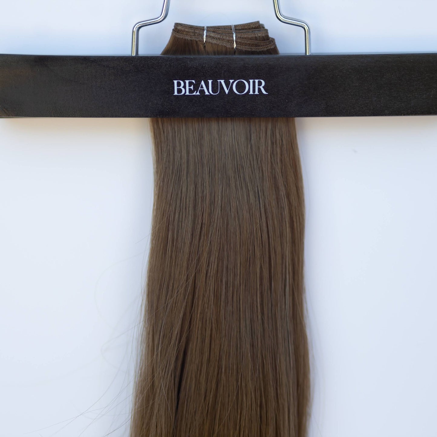 Genius (Micro) Weft 16" 60g Pro Blend Hair Extensions - #4 Roasted Walnut (aka Chocolate Brown)