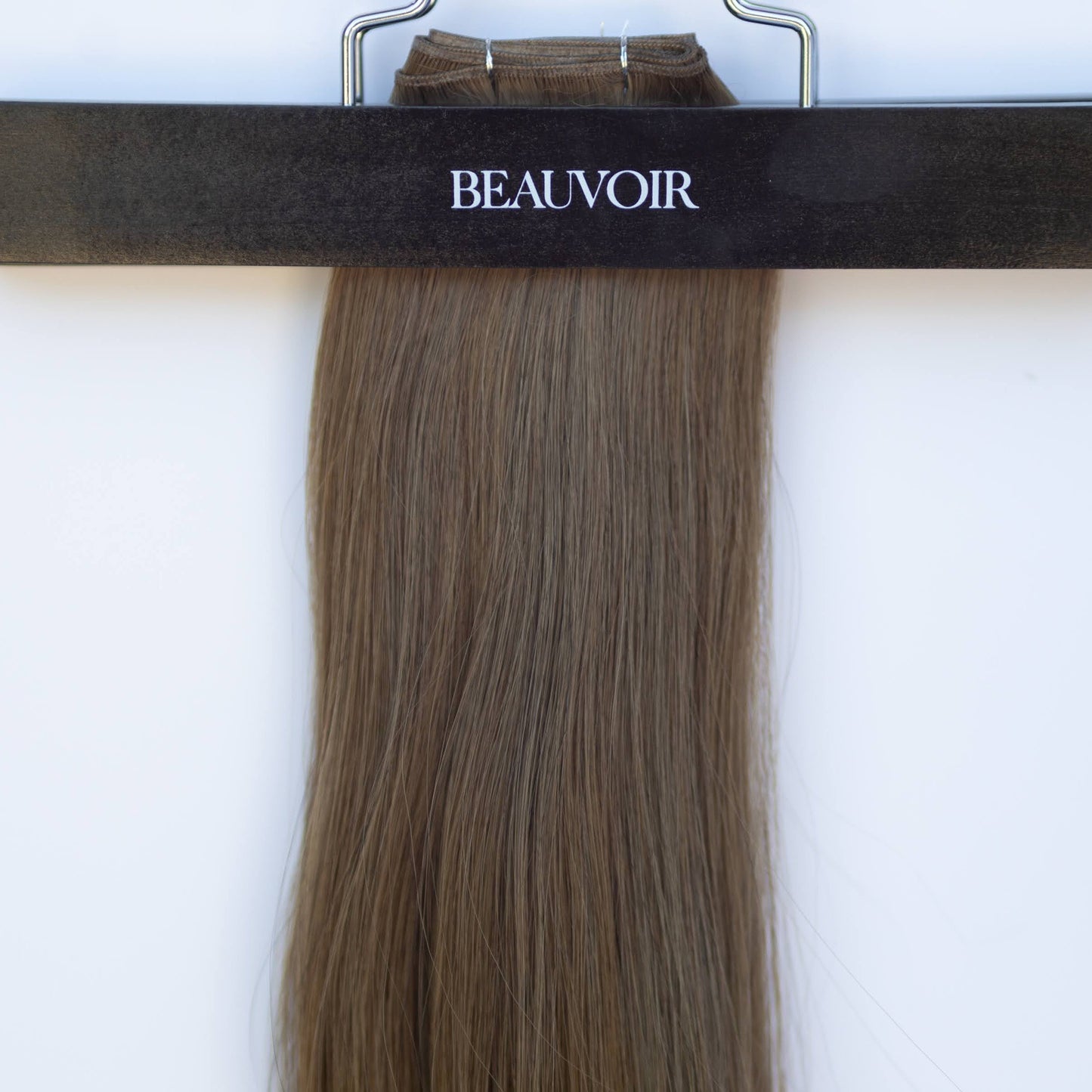 Genius (Micro) Weft 22" 88g Pro Blend Hair Extensions - #8 Whiskey Brown (aka Ash Brown)