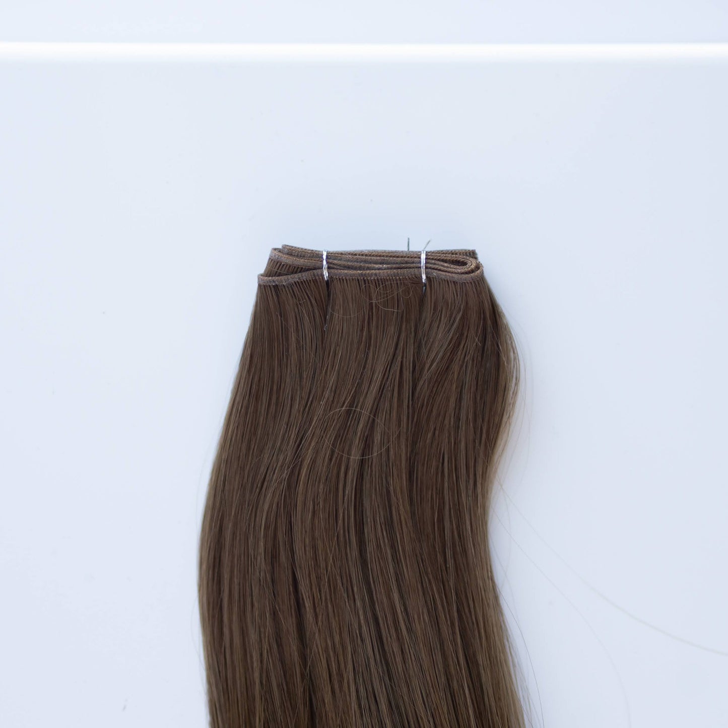 Genius (Micro) Weft 24" 94g Pro Blend Hair Extensions - #8 Whiskey Brown (aka Ash Brown)
