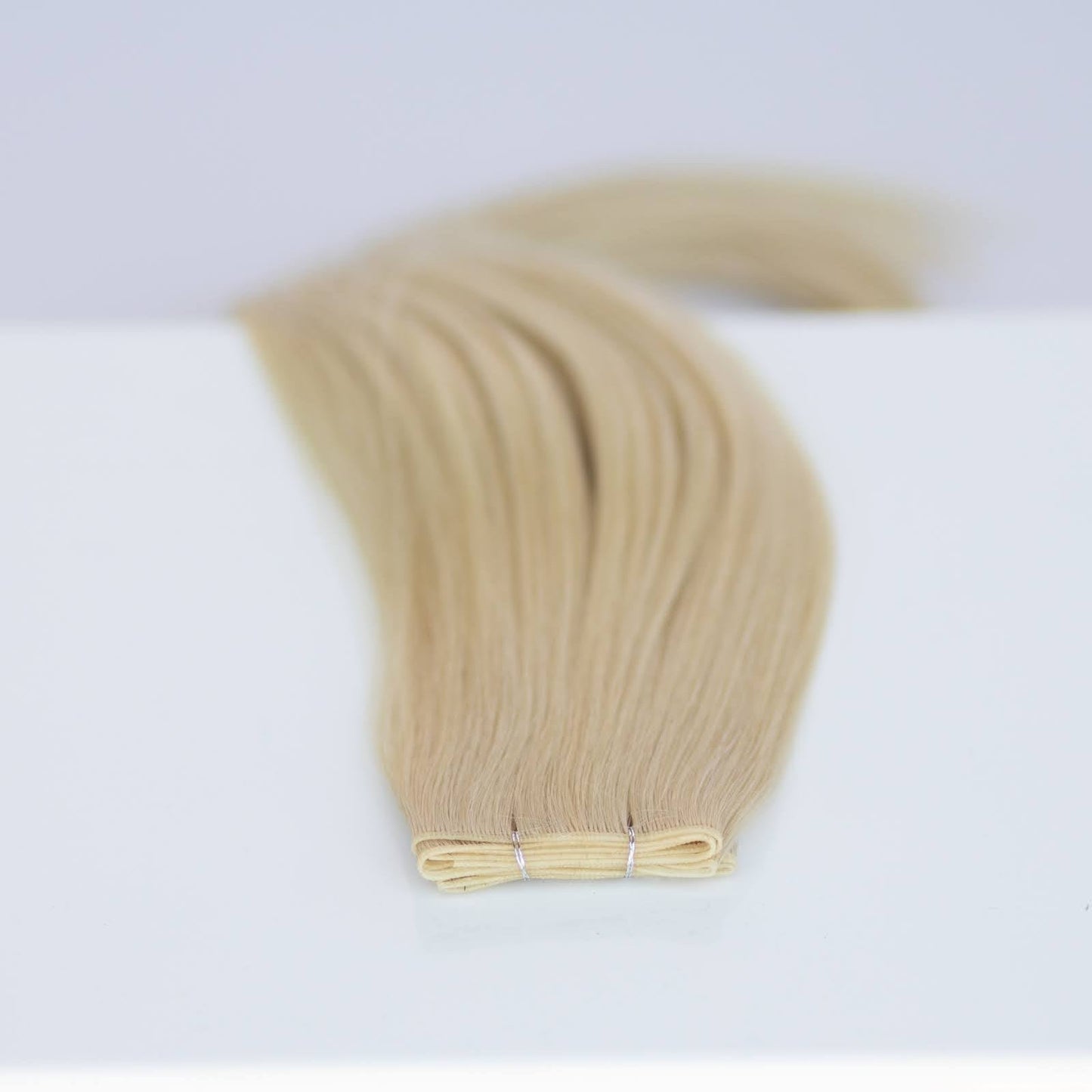 Genius (Micro) Weft 18" 68g Pro Blend Hair Extensions - #60 Classic Blonde (aka Ash Blonde)