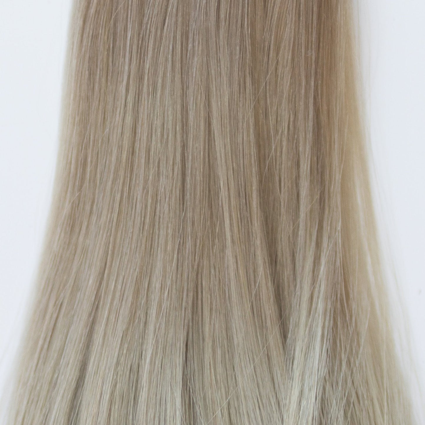 Genius (Micro) Weft 22" 88g Pro Blend Hair Extensions - #66 Pinot Grigio (aka Icy Silver)