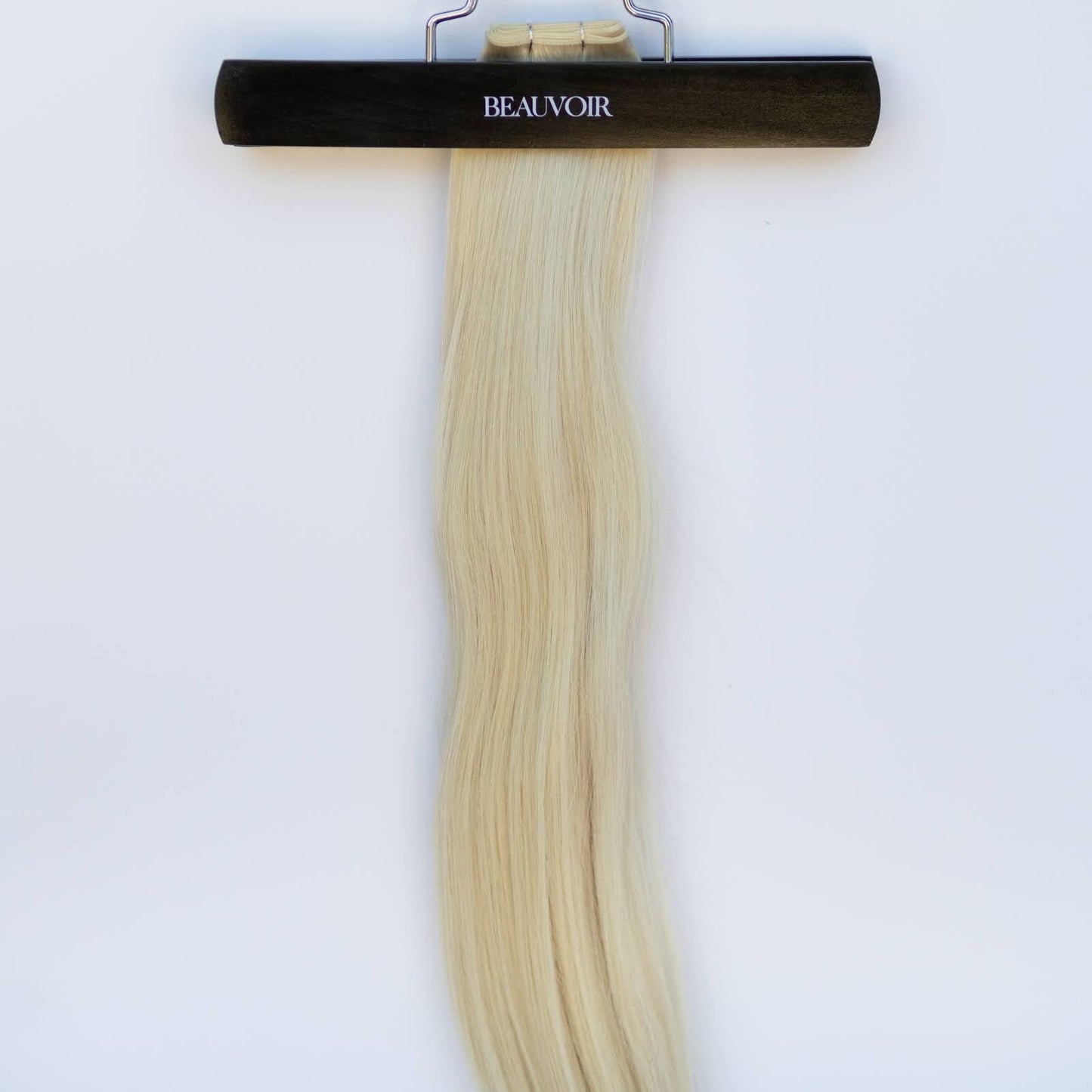 Genius (Micro) Weft 16" 60g Single Donor Virgin - #80 Hollywood Blonde (aka White Blonde)