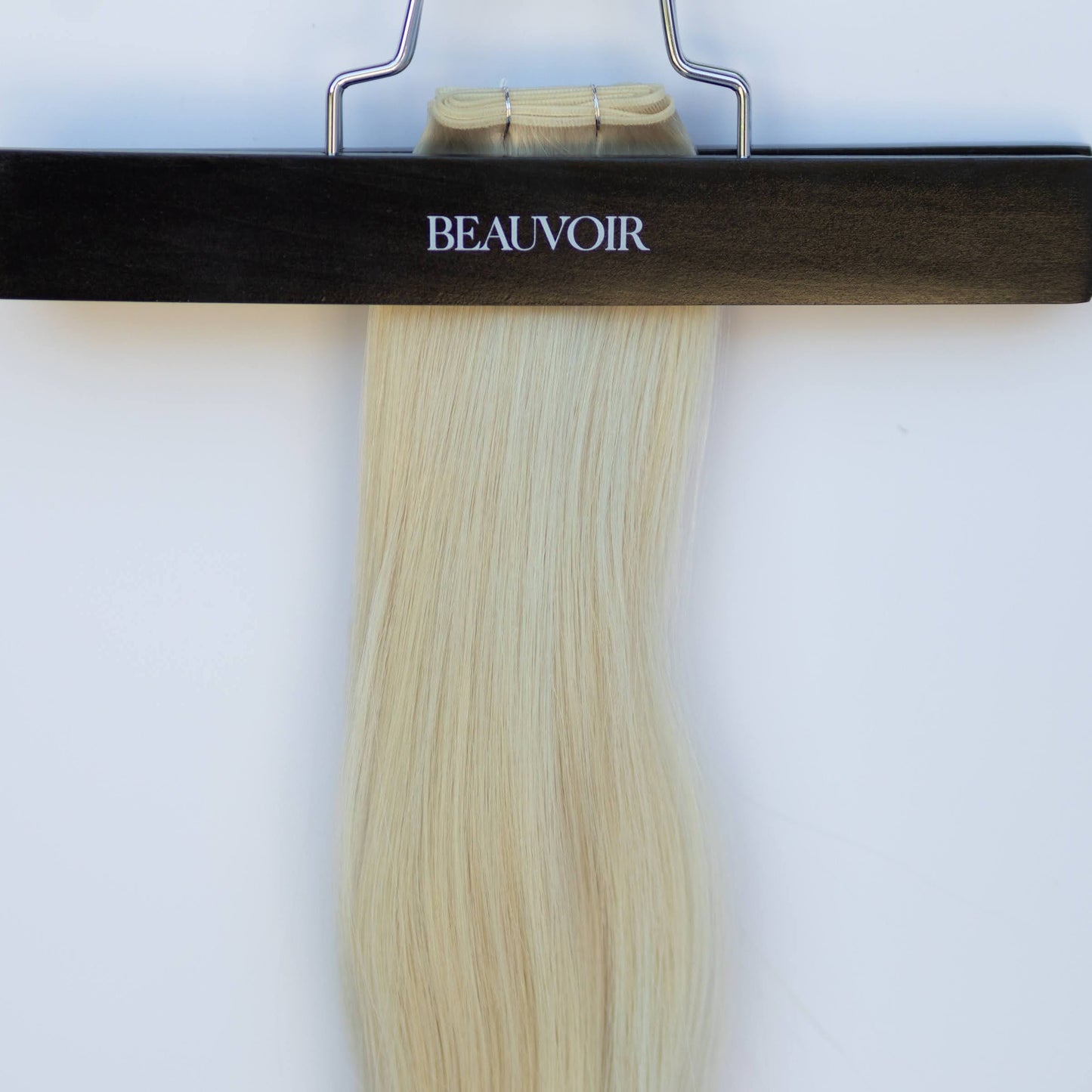 Genius (Micro) Weft 16" 60g Single Donor Virgin - #80 Hollywood Blonde (aka White Blonde)