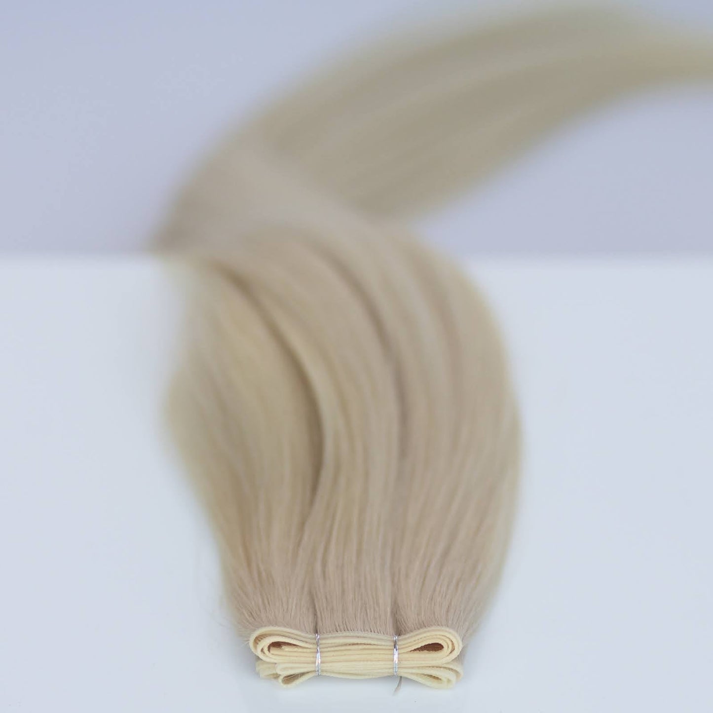 Genius (Micro) Weft 24" 94g Pro Blend Hair Extensions - #80 Hollywood Blonde (aka White Blonde)