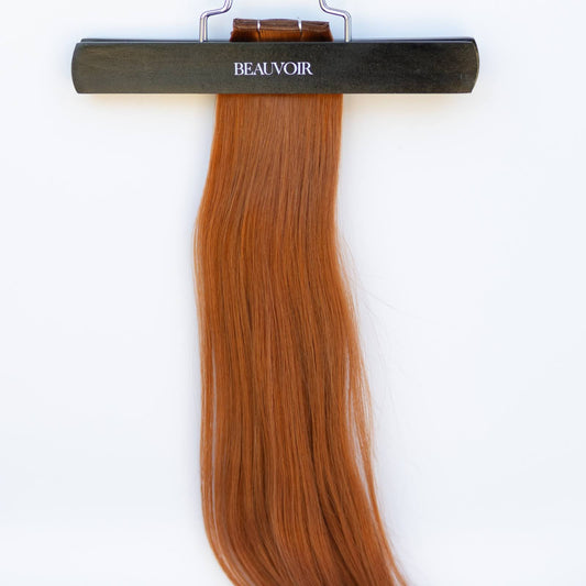 Genius (Micro) Weft 24" 94g Pro Blend Hair Extensions - #570 Sunset (aka Pumpkin Spice)