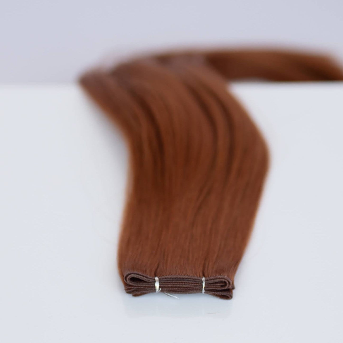 Genius (Micro) Weft 16" 60g Pro Blend Hair Extensions - #570 Sunset (aka Pumpkin Spice)