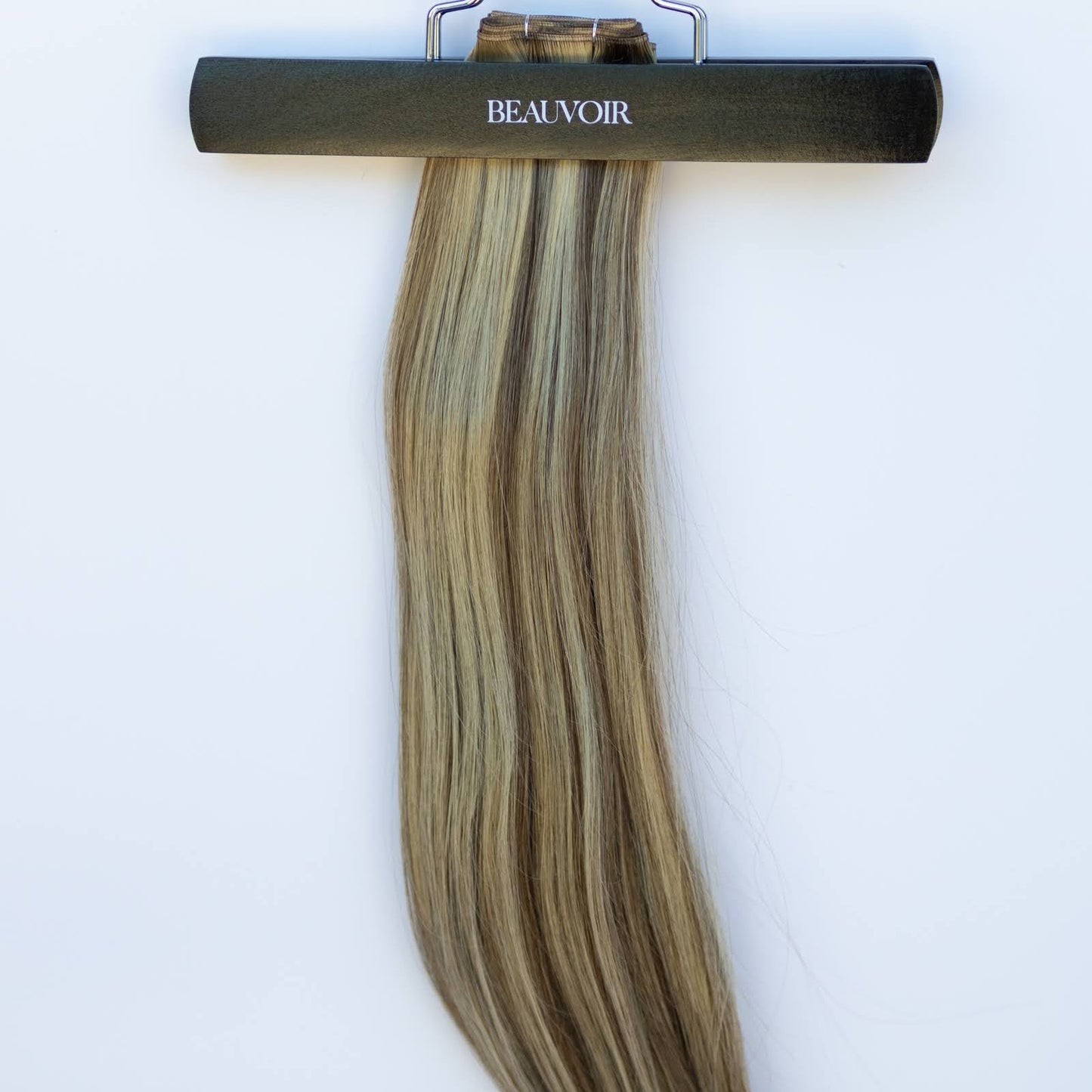 Genius (Micro) Weft 22" 88g Pro Blend Hair Extensions - #4/27 Chocolate Brulé (aka Highlight Chocolate Brown)