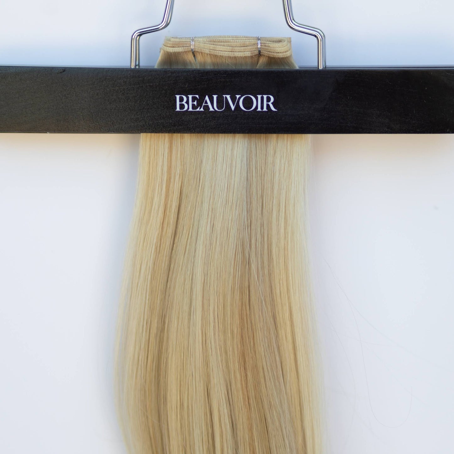 Genius (Micro) Weft 22" 88g Pro Blend Hair Extensions - #80/18/46 Summer Blonde (aka Piano Key White Truffle)